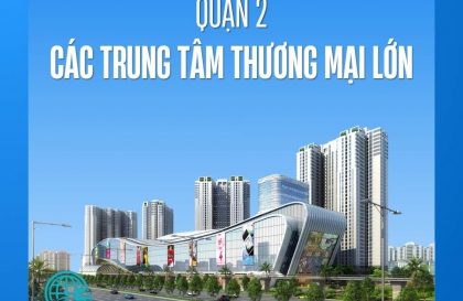Các trung tâm thương mại lớn ở Quận 2 (TP. Thủ Đức)