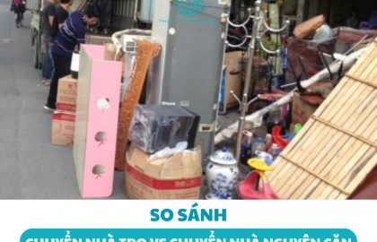 So sánh chuyển nhà trọ và chuyển nhà nguyên căn