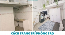Cách trang trí phòng trọ sinh viên đẹp dưới 5 triệu