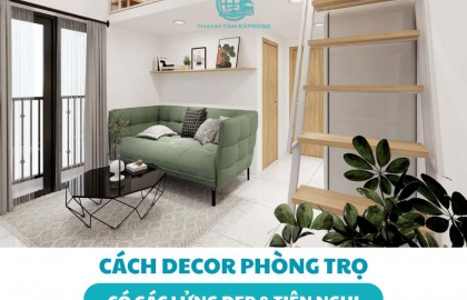 Cách decor phòng trọ có gác lửng đẹp & tiện nghi