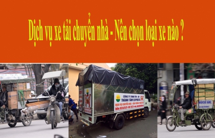 Dịch vụ thuê xe chuyển nhà - Tiện ích cho mọi gia đình