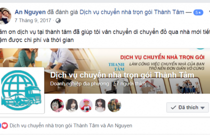 Công ty chuyển nhà trọn gói tại TPHCM chuyên nghiệp