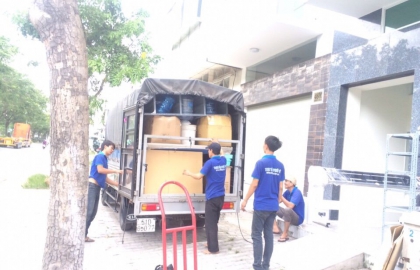 Quy trình cho thuê taxi tải chuyển nhà tphcm