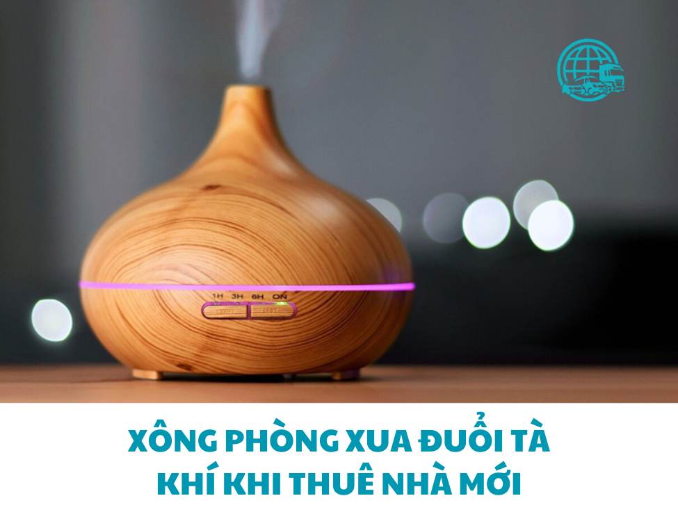 Xông phòng xua đuổi tà khí khi thuê nhà mới