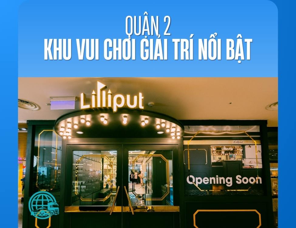 các khu vui chơi giải trí quận 2