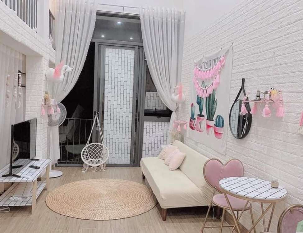 Bước 3: Đặt nội thất chính (giường, sofa, bàn)