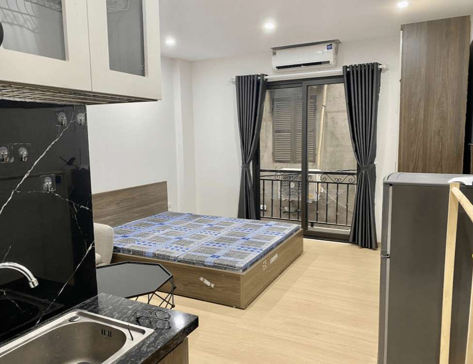 decor phòng trọ 12m2 không gác