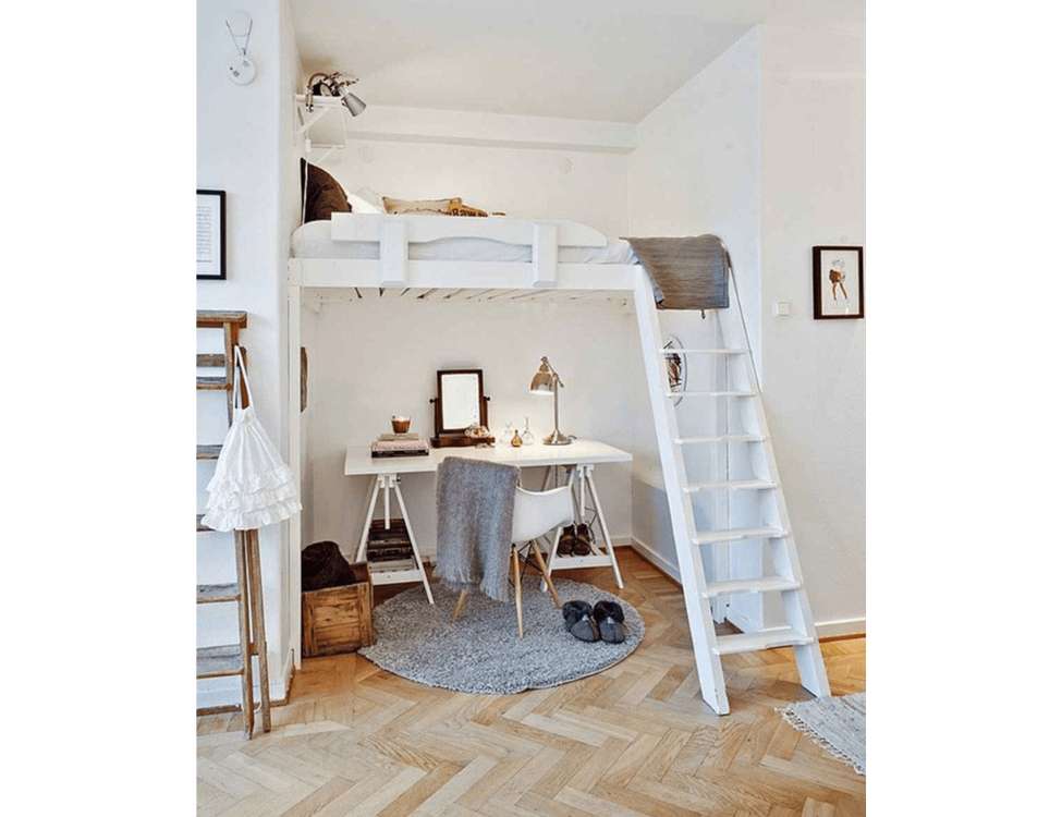 decor phòng trọ 15m2 không gác