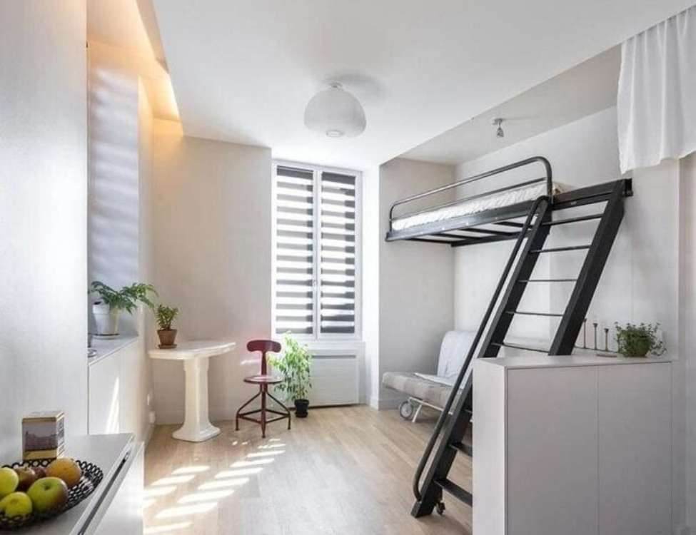 decor phòng trọ 15m2 không gác