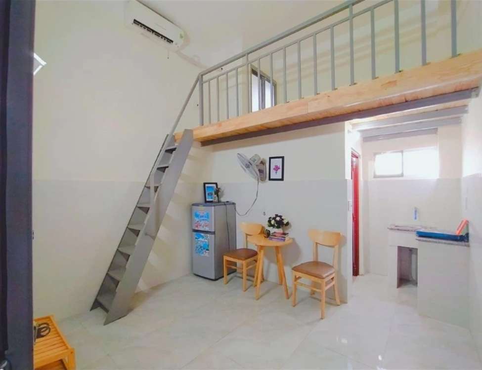 decor phòng trọ 16m2