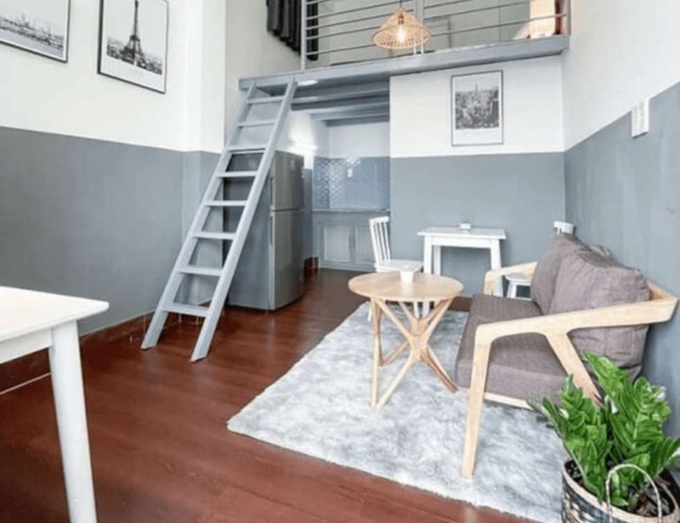 decor phòng trọ 16m2