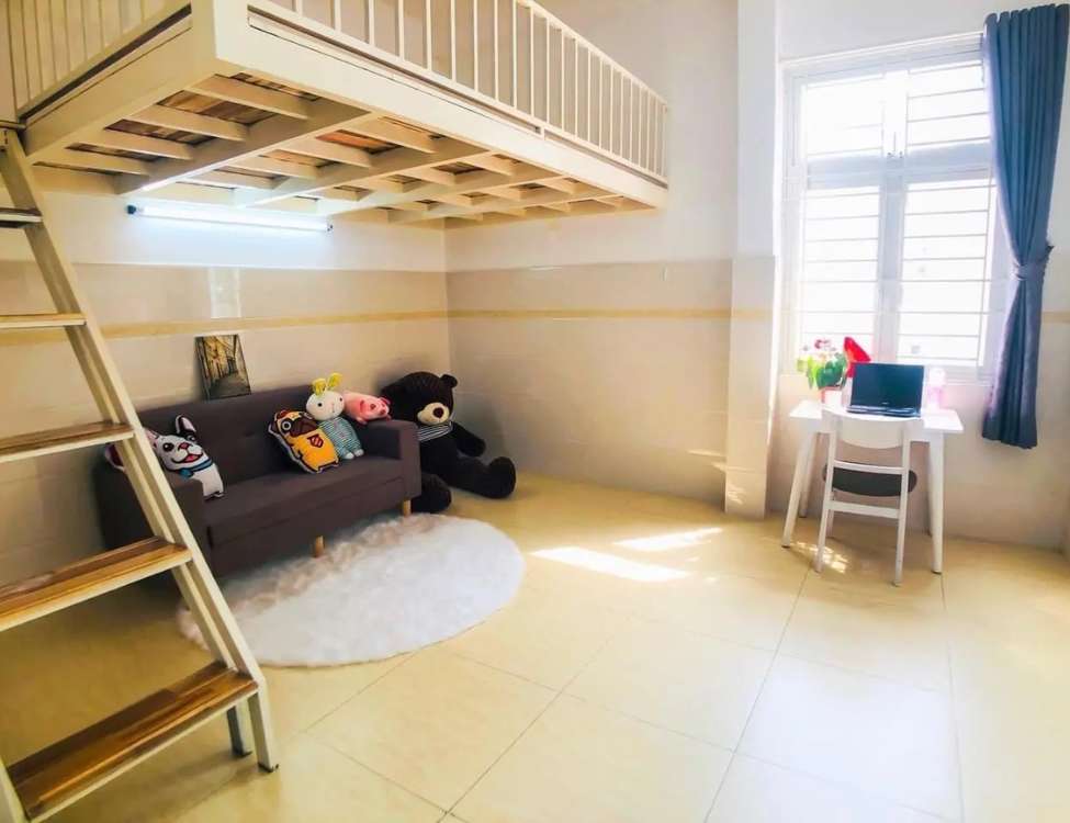 decor phòng trọ 16m2