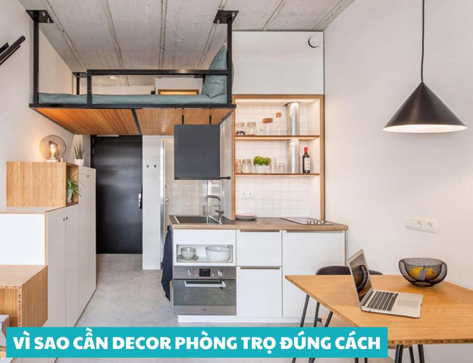 các kiểu decor phòng trọ