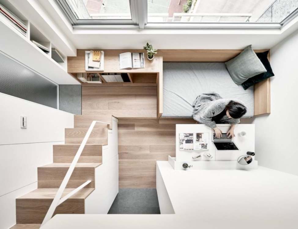 cách decor phòng trọ có gác lửng