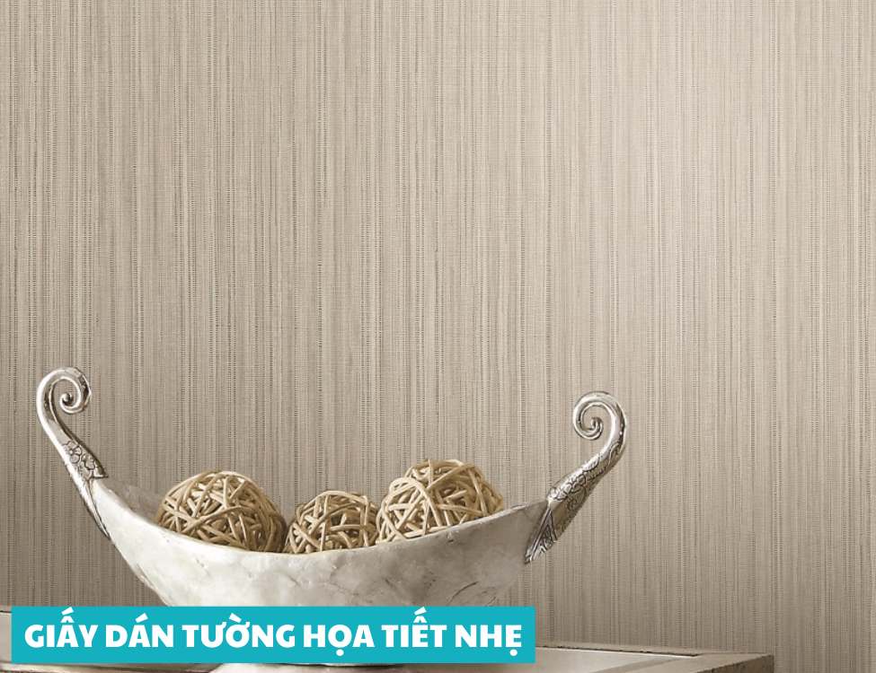 Giấy dán tường họa tiết nhẹ