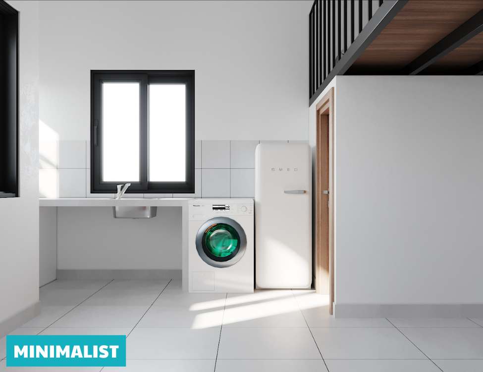 decor phòng trọ 10m2 có gác lửng