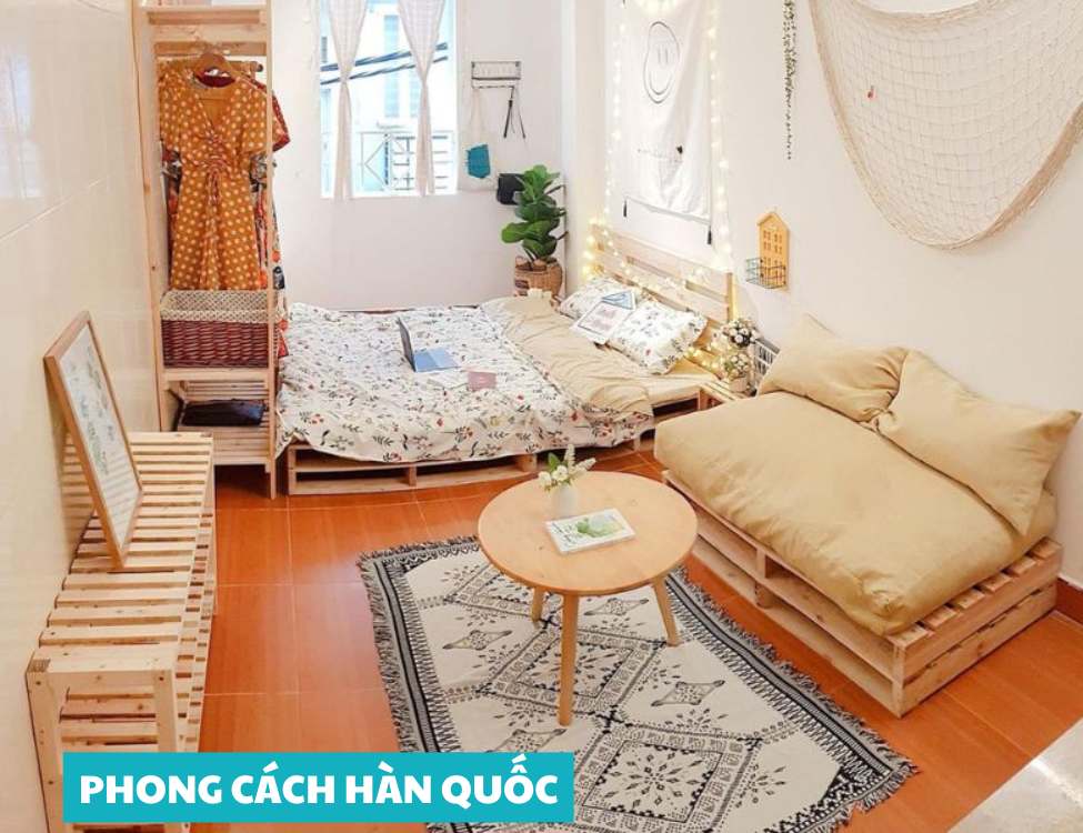 Phong cách tối giản / phong cách Hàn Quốc – nhẹ nhàng, tinh tế, gọn gàng