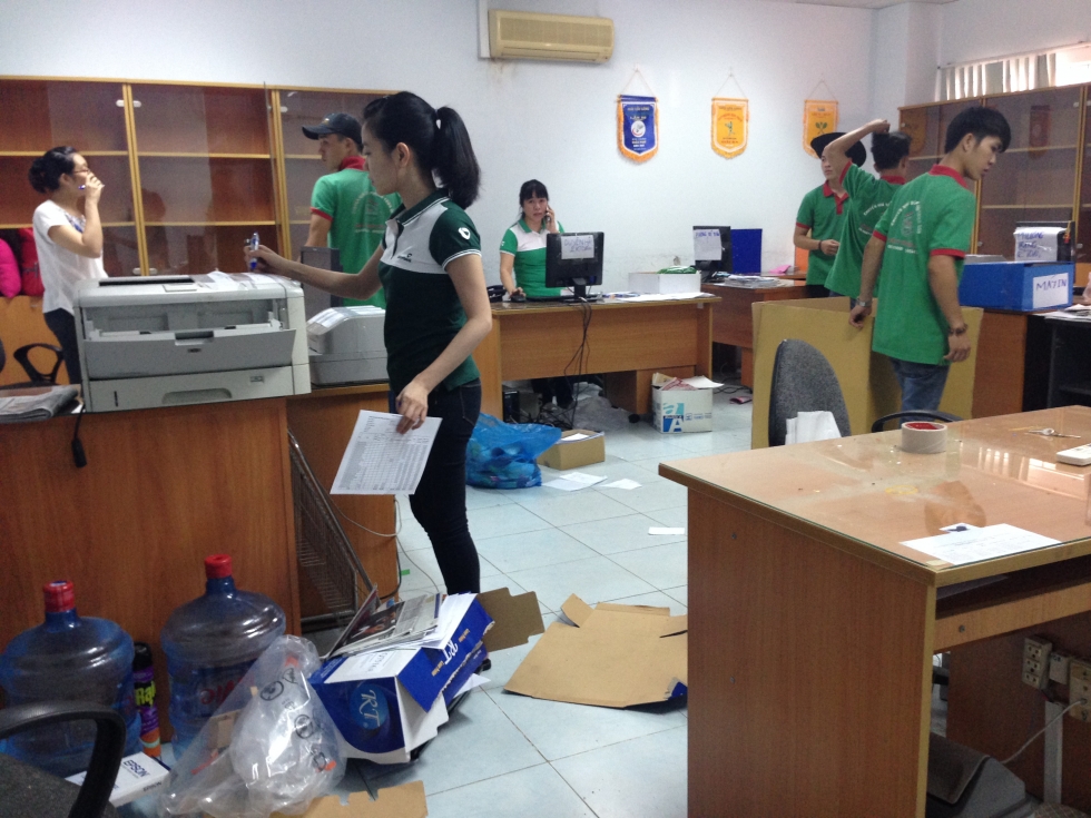 Dịch vụ chuyển nhà 24h phục vụ khách hàng chuyển nhà văn phòng tại TPHCM