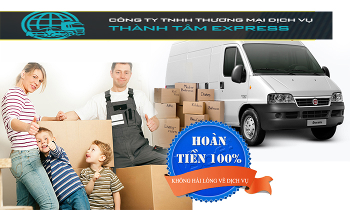 Cam kết dịch vụ chuyển nhà bằng Taxi tải chuyển nhà công ty Thành Tâm Express