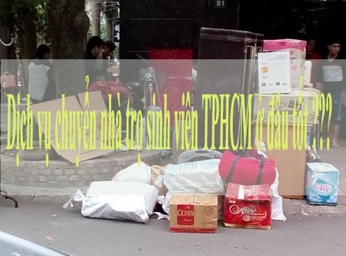 Dịch vụ chuyển nhà trọn gói Sinh Viên 