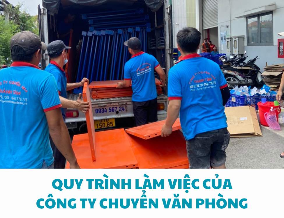 Quy trình làm việc của công ty chuyển văn phòng uy tín Thành Tâm Express