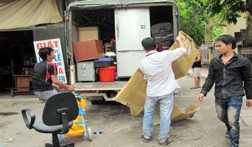 dịch vụ chuyển nhà quận 2 công ty Thành Tâm Express