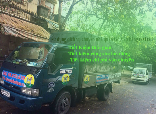 Dịch vụ chuyển nhà quận Gò Vấp TPHCM