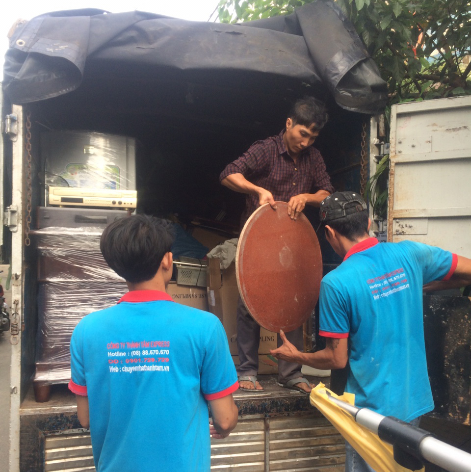 Dịch vụ thuê xe tải giá rẻ HCM trọn gói tại Thành Tâm