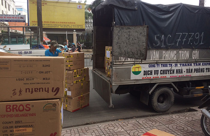 Dịch vụ thuê xe tải giá rẻ tại TPHCM cung cấp tại công ty Thành Tâm Express