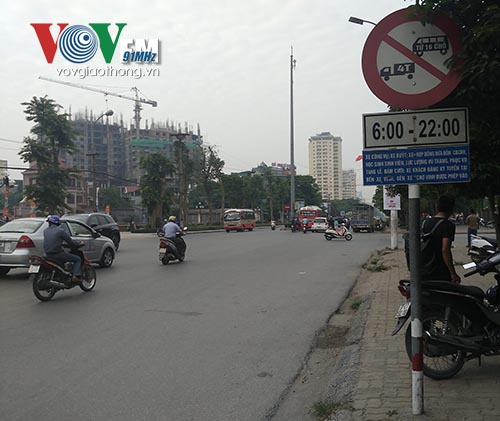 Quy định giờ cấm xe tải vào nội thành
