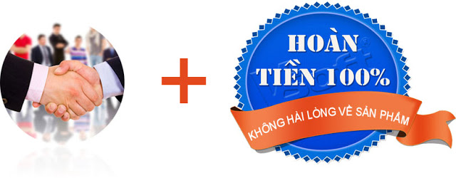Cam kết Hoàn tiền 100% giá trị hợp đồng khi khách hàng không hài lòng với chất lượng dịch vụ