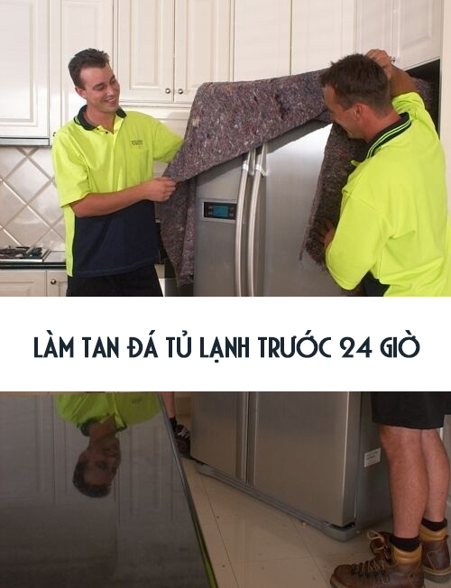 Mẹo nhỏ đánh Tan đá tủ lạnh trước 24 giờ