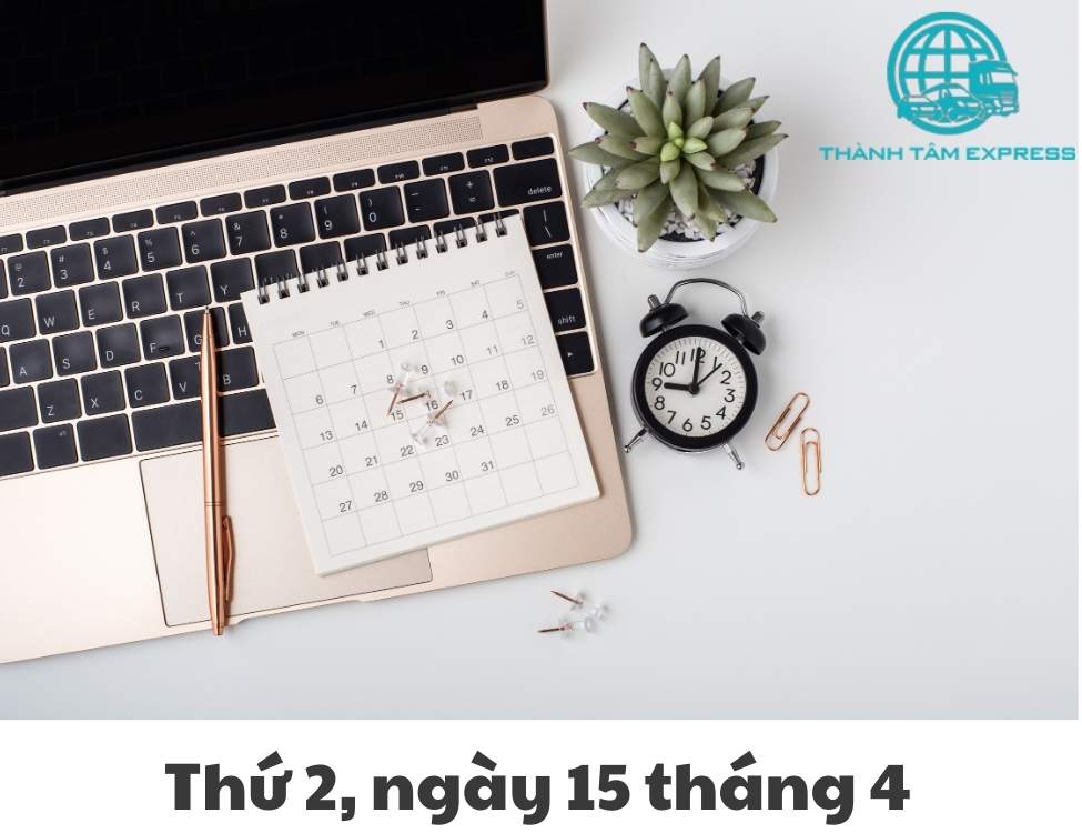 Thứ 2, ngày 15 tháng 4 năm 2024