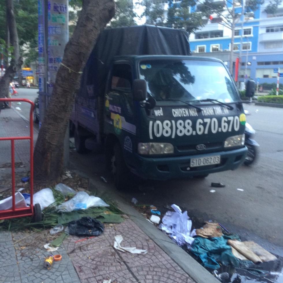 Xe taxi tải chuyển nhà Thành Tâm tại TPHCM