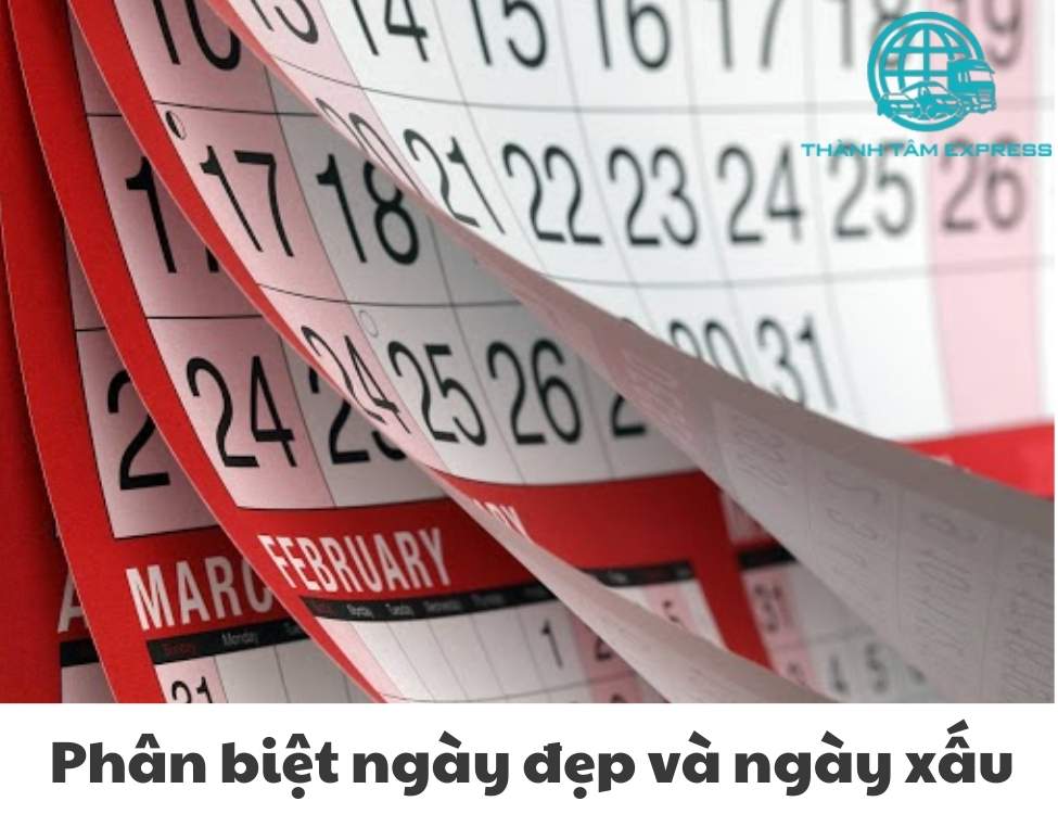 phân biệt ngày đẹp và ngày xấu 