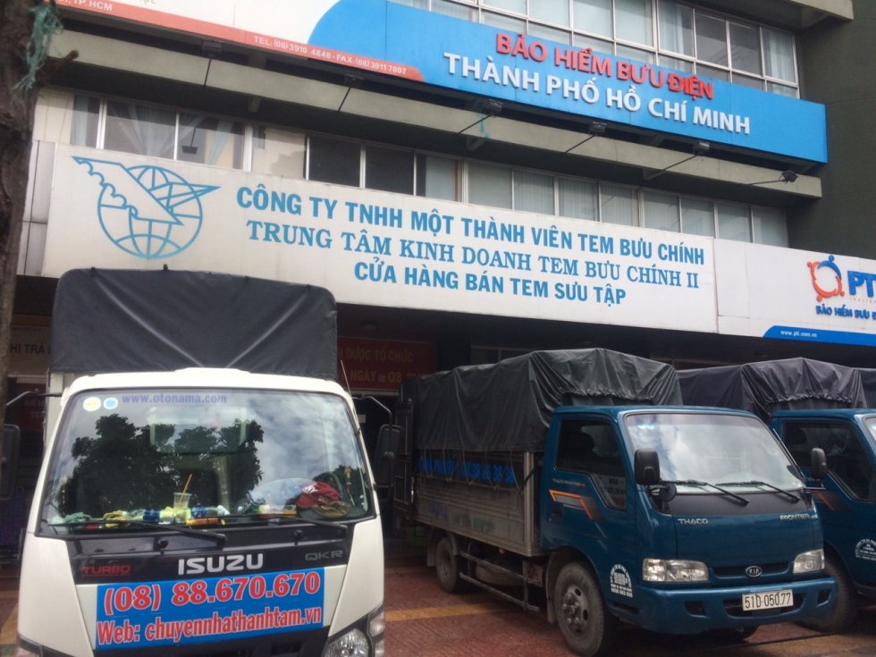 Xe taxi tải cung cấp dịch vụ chuyển nhà tại Thành Tâm Express