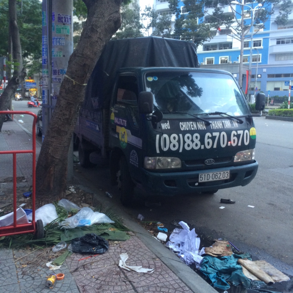 Taxi tải chuyên dụng phục vụ dịch vụ chuyển nhà tại Thành Tâm Express